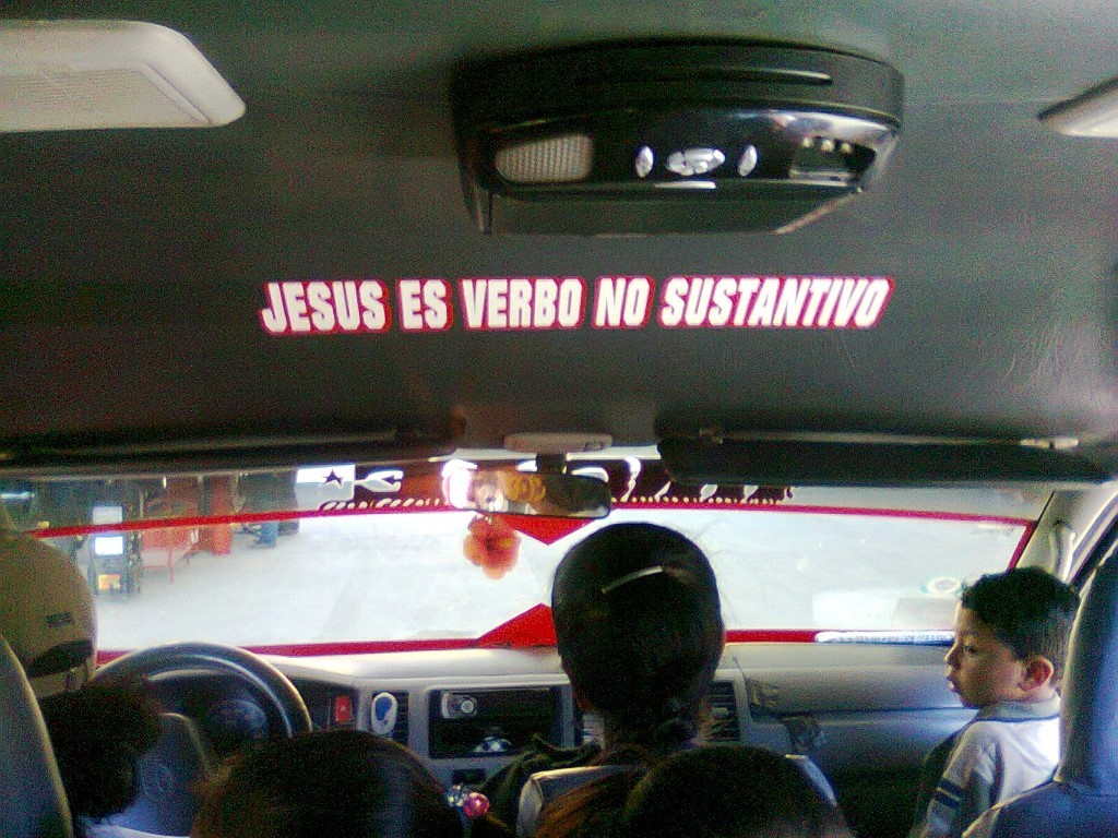 Jesus es verbo no sustantivo