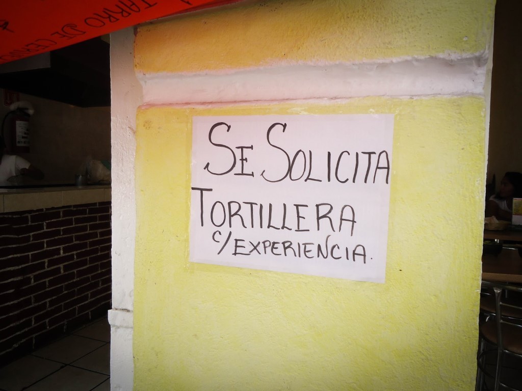 tortillera con experiencia