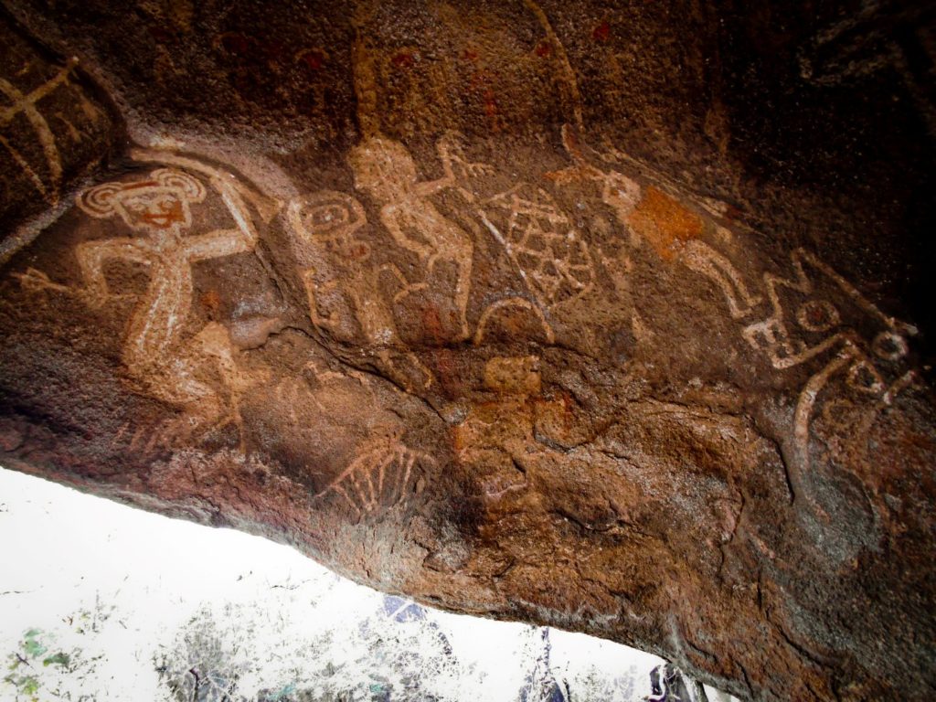 pinturas rupestres en La Tunita